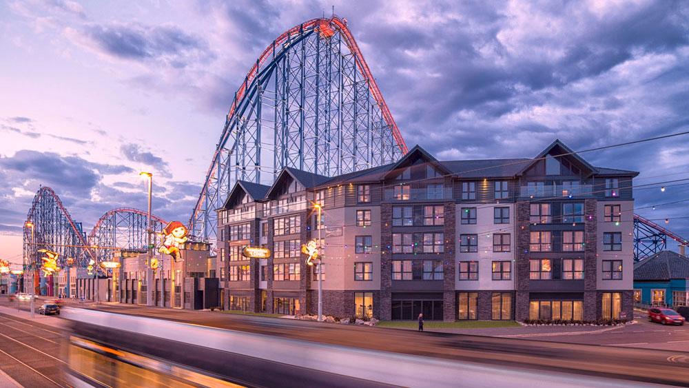 The Boulevard Hotel, part of Blackpool's 'Pleasure Beach' Resort