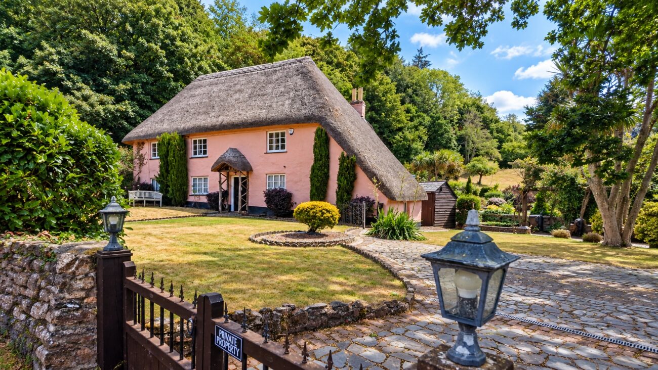 Picturesque Cockington village...