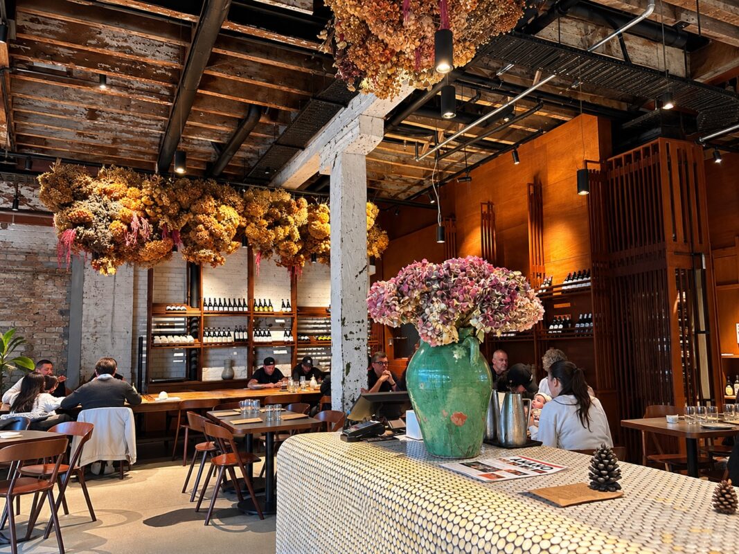 Amano Auckland vibrant breakfast setting