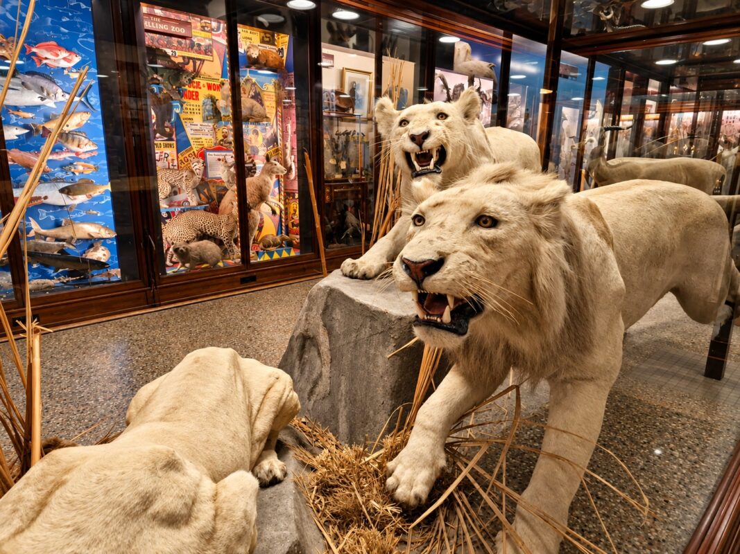 ...amazing taxidermy exhibits
