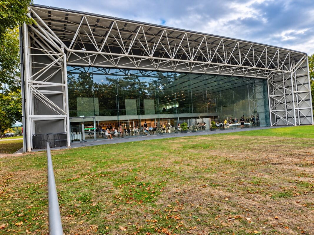 The 'modern' Sainsbury Centre...